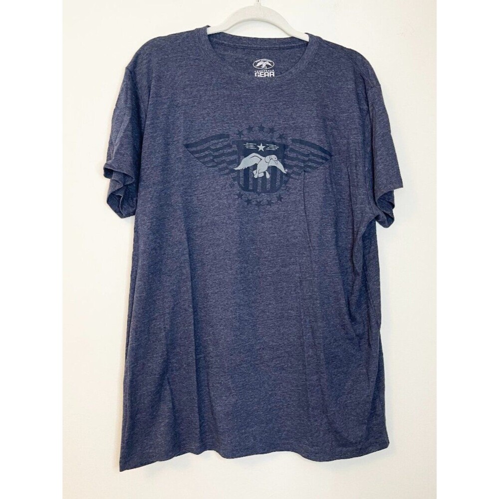 Commander Gear Duck Commander Eagle Graphic T-Shirt Men's XL Heather Blue Tee
